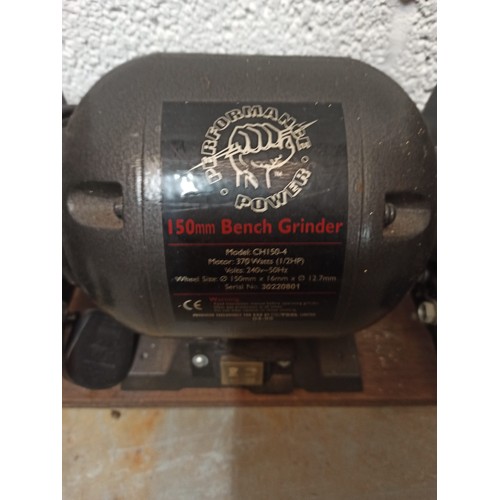 188 - A Performance Power Bench Grinder.