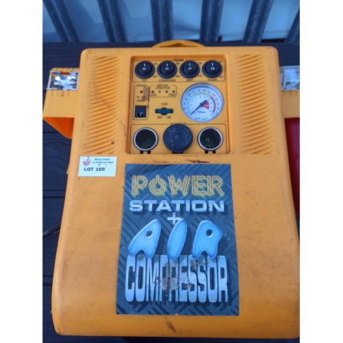 100 - Jump Pack Power Station and Air Compressor