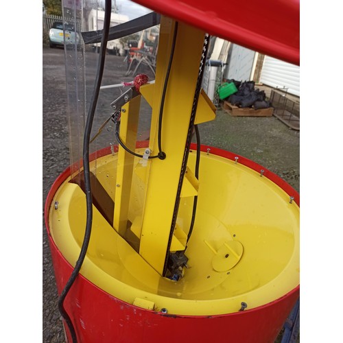 253 - Chupa Chumps Lollipop Vending Machine - Untested.  150cm High x 55cm Wide -Metal