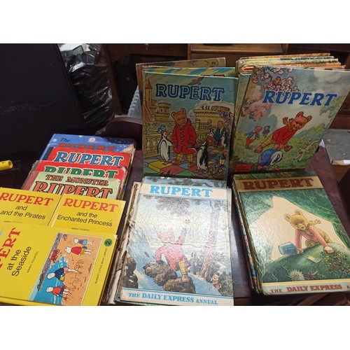 1046 - Mixed Rupert Bear Books and Annuals x 26