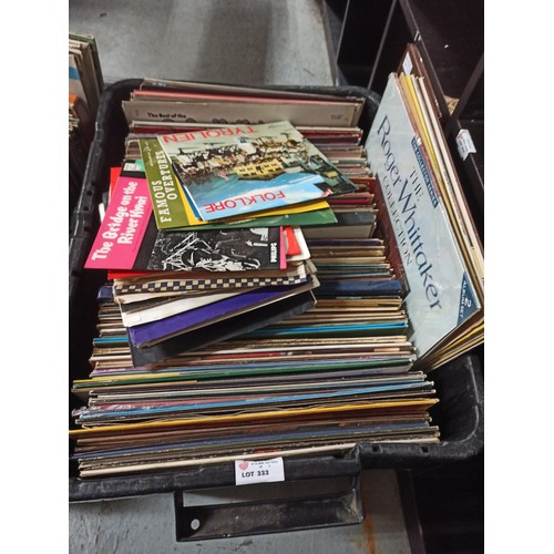 333 - A Quantity of Vinyl LP Records -  mixed easy listening records and classical LP's