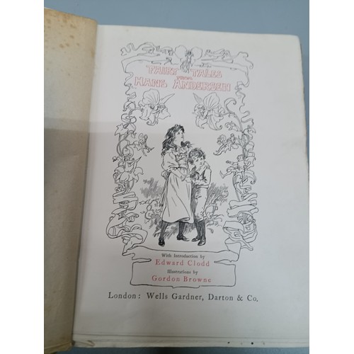 1046B - A 1910 Fairy Tales From Hans Anderson Illustrated by Gordon Browne