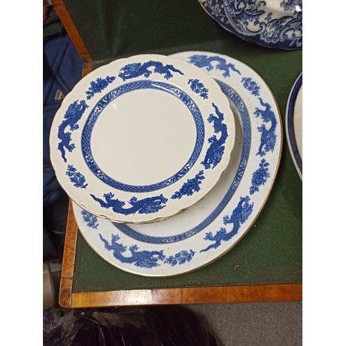 666 - 3 Meat Platters and More including Chattsworth, Royal Doulton  and More