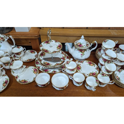 377 - A Royal Albert Old Country Roses Tea and Coffee Service inc. 6 x Mugs, 6 x Tea Cups and Saucers, 1 x... 