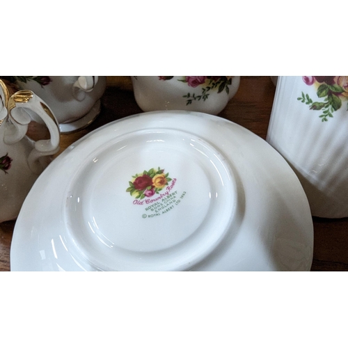 377 - A Royal Albert Old Country Roses Tea and Coffee Service inc. 6 x Mugs, 6 x Tea Cups and Saucers, 1 x... 