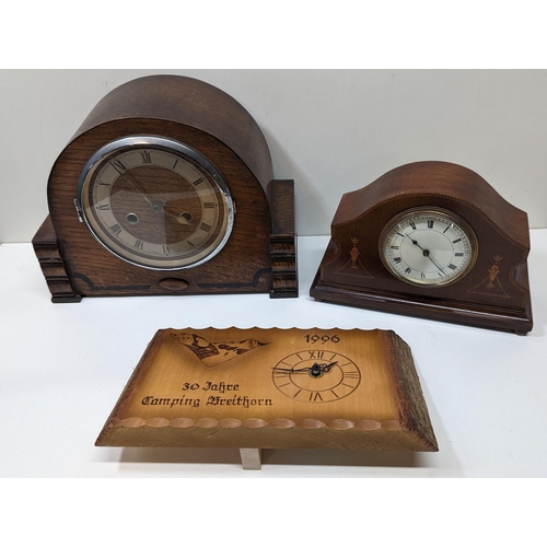 597 - 3 x Vintage Clocks