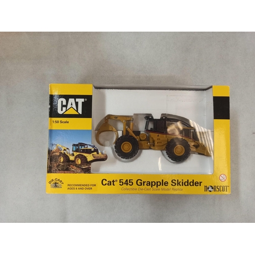 1095 - Cat 545 Grapple Skidder Die Cast Model In Original Box & Packaging. Made By Norscof