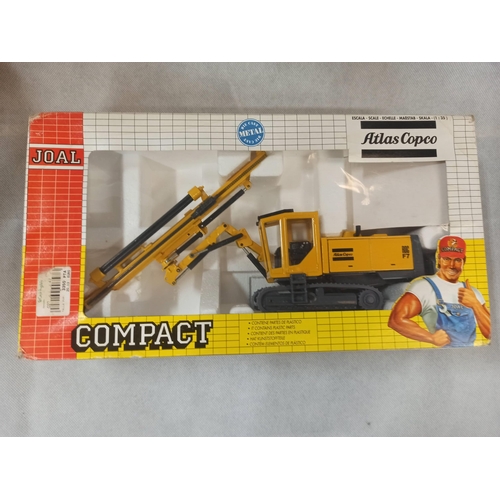 1097 - Atlas Copco ROCF 7 Rock Drill Die Cast Model In original Box & Packaging. Made by Joal.