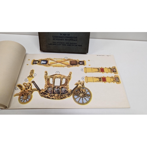 366 - A 1953 Coronation Cut Out Model Book of the Coronation Coinage etc. with 