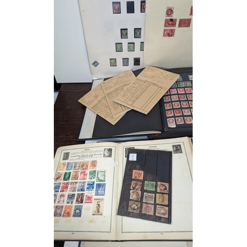 682 - A Collection of Mostly Early 20th Century  Schoolboy Worldwide Stamp Albums -