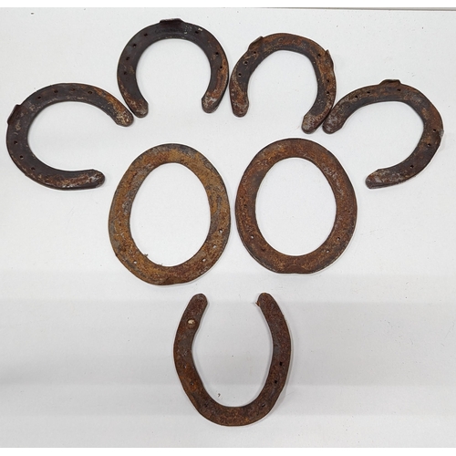 588 - A Quantity of Horse Shoes