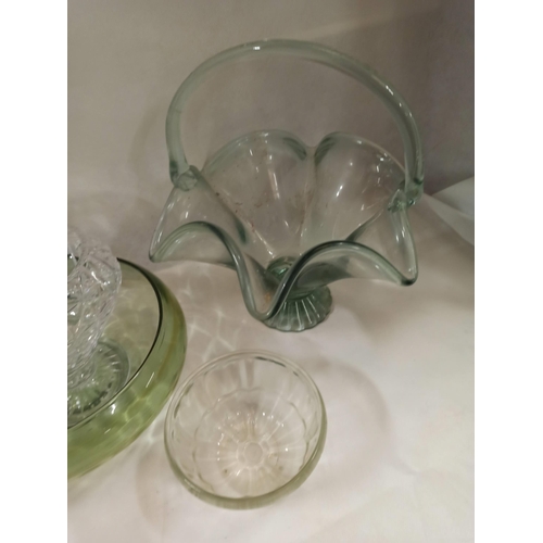 778 - Mixed Vintage Cut and Decorative Glassware