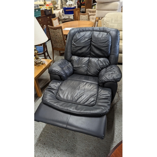 717 - An Alpine Leather Reclining Chair.