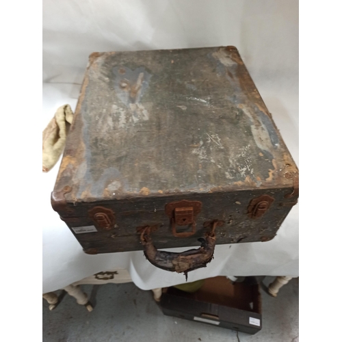 681 - Gramophone Case of Vintage Tools