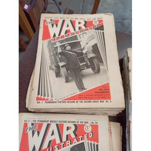 367B - The War Illustrated Affemera Magazines From 1940's.