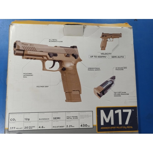 343 - Sig Sauer Replica US Army M17 Pistol.