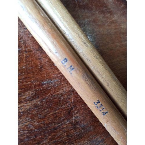 217 - 2 Pairs Of Drum Sticks B.M 3314 & SHAW.