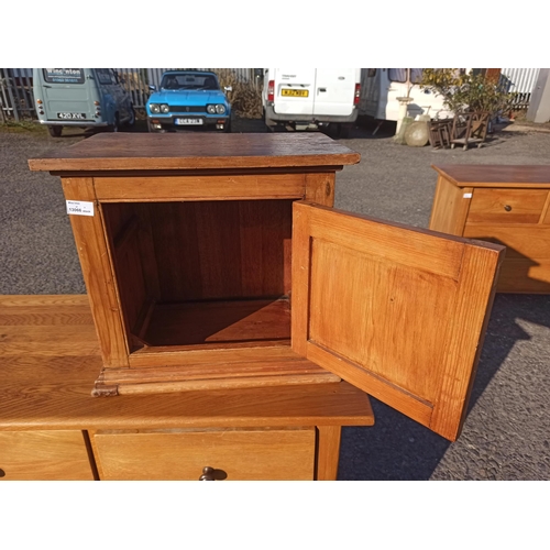 803 - A Antique Pine Pot Cupboard.