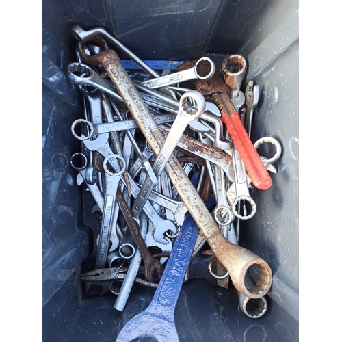 76 - Assorted Spanners, Drill Bits & More.