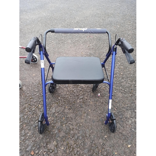 119 - Drive Walking Frame with Seat and Brakes