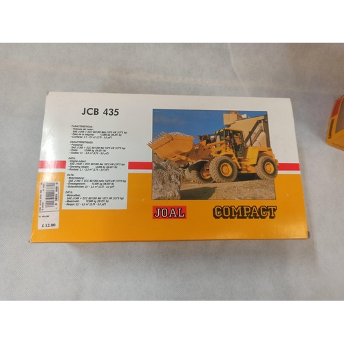 1096 - JCB 435 Die Cast Model Boxed In Original Packaging, made By Joal.