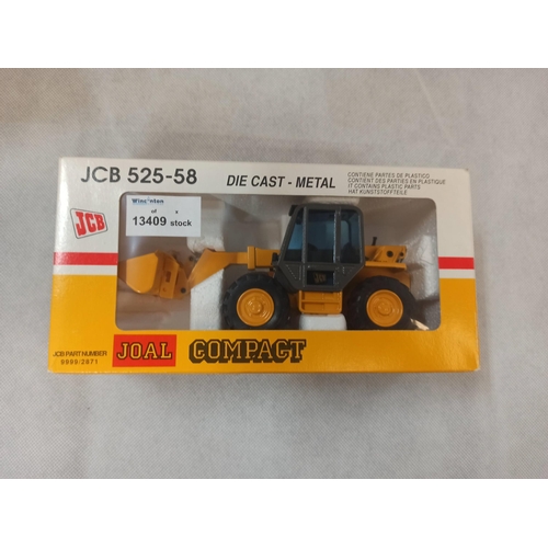 1094 - JCB 525-58 Die Cast Model Boxed In Original Packaging, Made By Joal.