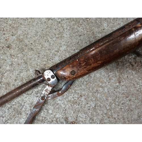 347B - Webley Under Arm Air Rifle In Need of Restoration