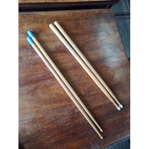 341 - 2 Pairs Of Drum Sticks B.M 3314 & SHAW.