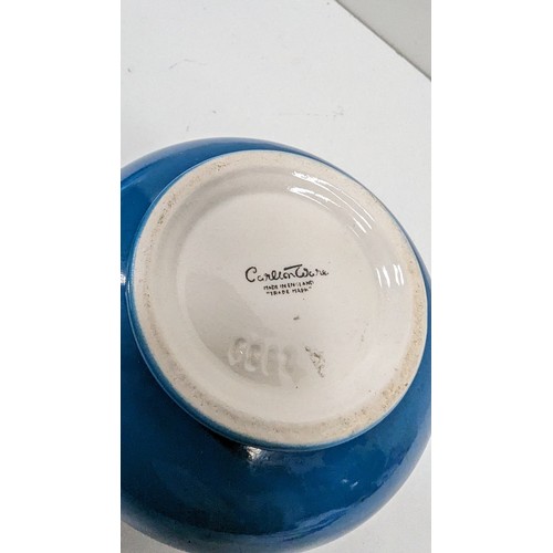 930 - A Vintage Carlton Ware Blue Lidded Pot.