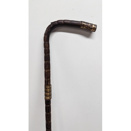 931 - A Bamboo Vintage Cane