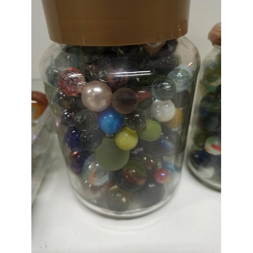 933 - Vintage Marbles Mixed Sizes And Colours.