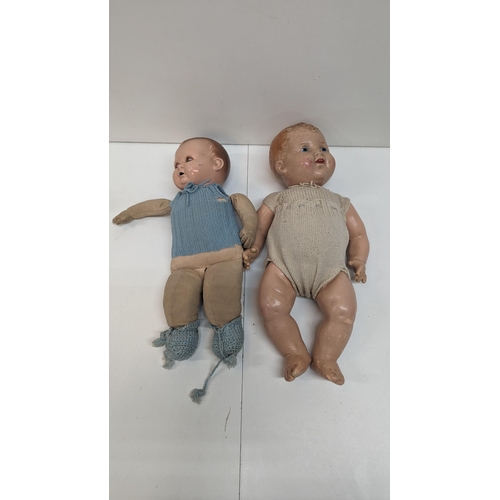 1277 - A Pair Of Vintage Dolls.