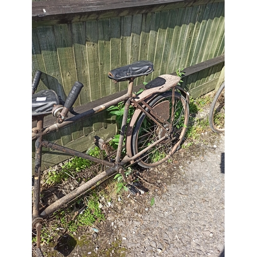 214 - Vintage Tandem Push Bike - Working but requires Cleaning and Servicing