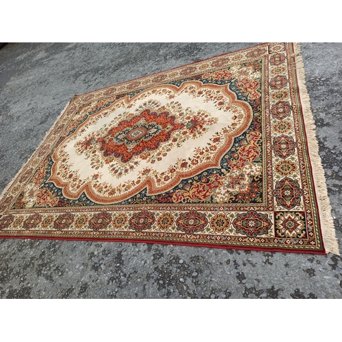 309 - A Large Machine Made Rug.
400cm x 295cm.