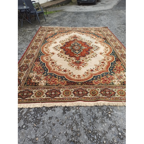 309 - A Large Machine Made Rug.
400cm x 295cm.