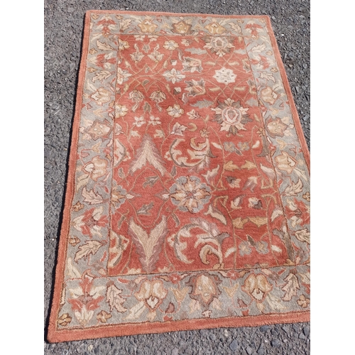 312 - Handmade Carpets Ltd Wool Rug 195cm x 125cm