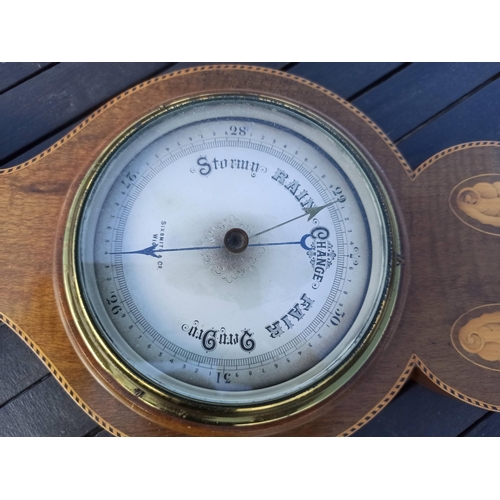 509 - Inlaid Wall Hanging  Barometer