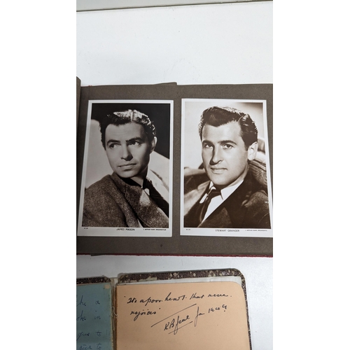 657 - A Hollywood Film star Album Plus Other Autograph Books, Heady Lamarr, James Mason etc.