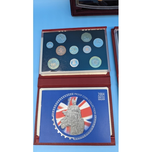 360 - Royal Mint 2003, 2004 & 2005 Proof Coin Collections