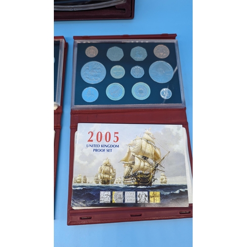 360 - Royal Mint 2003, 2004 & 2005 Proof Coin Collections