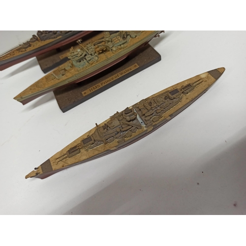 1214 - Assorted Boat Models.