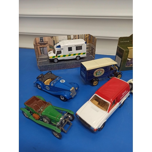 1228 - Mixed Collectable Models Including Corgi, Matchbox, Days Gone By & More.