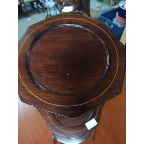 966 - A Folding Mahogany Cake Stand.