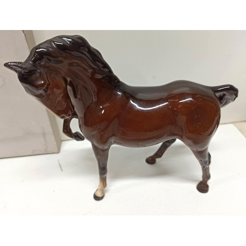 1135 - A Beswick Horse. No Visible Chips Or Cracks.