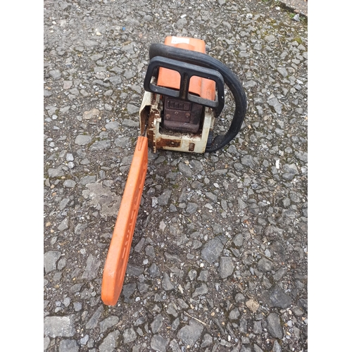 158 - Stihl Petrol Chain Saw, With Instructions.