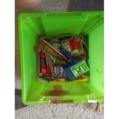 175 - A Box Of Mixed Tools Including Sockets Hammers And More.