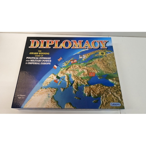 1271 - Diplomacy Boardgames Boxed - Pieces still Sealed in Packets