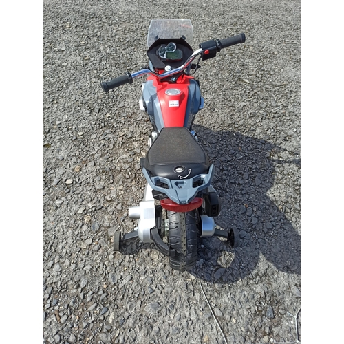 210 - Childs BMW Electric Motor Bike 12 Volt - No Charger