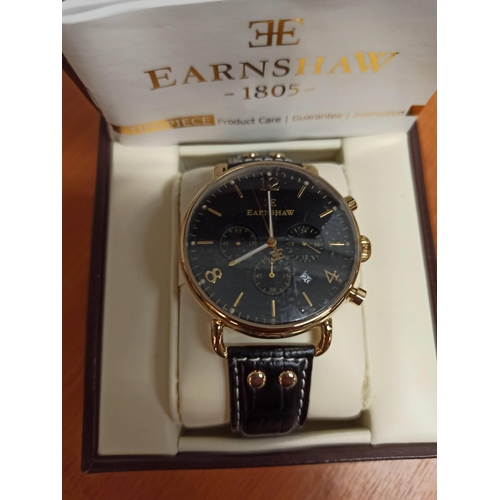 668 - An Earnshaw 1805 Men's Wristwatch (New).