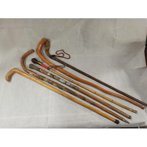 326 - Assorted Walking Sticks